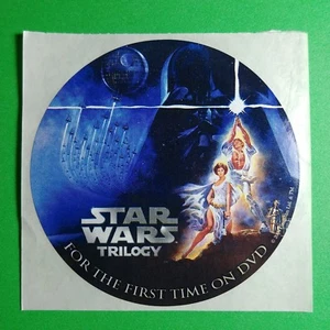STAR WARS IV TRILOGY A NEW HOPE LEIA LUKE DARTH VADER C3PO MOVIE 3" STICKER - Picture 1 of 1
