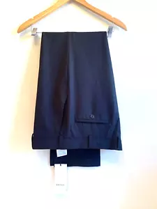 GUCCI MEN'S DRESS PANTS BLACK TROUSERS Sz IT 50 NWT - Picture 1 of 19