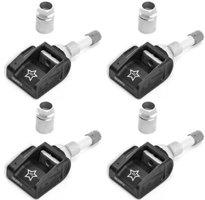 Set of Four (4) OEM Genuine BMW TPMS G30 G31 5-Series 2020, 2021, 2022, 2023 - Picture 1 of 6