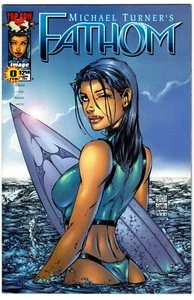 Michael Turner's FATHOM #0 - Imagen superior vaca 2000 (en muy buen estado) - Imagen 1 de 1