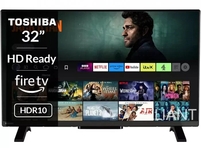 Toshiba 32 Inch Smart Fire TV HD Ready HDR LED 720p Freeview Play - 32WF2F53DB - Image 1 of 1