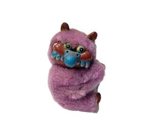 HTF Vintage 80’s Purple My Pet Monster Amtoy Pencil Hugger Clip on Plush RARE - Picture 1 of 12