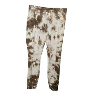 Lululemon Warn Daunen-Jogginghose Größe 10 einmal getragen Batik braun beige 28 Zoll Schrittlänge  - Bild 1 von 13