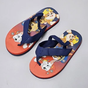 Paw Patrol Flip Flops Kleinkind Kinder Größe Jugend 12 Zehenstegsandalen blau Sommerschuhe - Bild 1 von 6