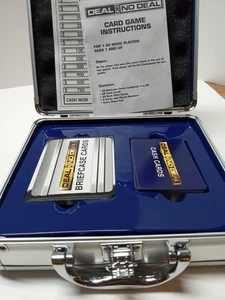 Deal Or No Deal Card Game in Silver Briefcase 2006 COMPLETE  - Picture 1 of 6