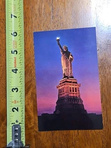 RARE OLD VINTAGE POSTCARD STATUS OF LIBERTY NEW YORK - Picture 1 of 2