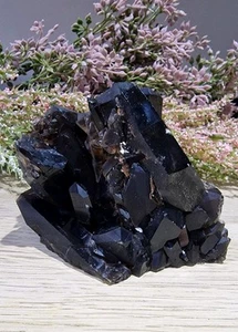 Smoky Quartz Crystal Raw Specimen Cluster 389g 97.4mm - Picture 1 of 19