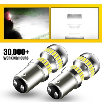 2 PIEZAS 1157 LED bombillas de retroceso blancas para Chevrolet Equinox 2006-2018 Foto 1 de 4