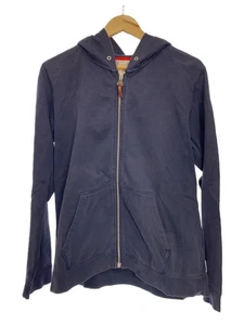 visvim M Cotton Navy Pullover Hoodie - Picture 1 of 5