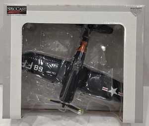 1/48 SpecCast Vought F4U-1 USMC Corsair Diecast Metal Banco Avión 47511 Segunda Guerra Mundial RARO - Imagen 1 de 3