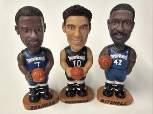 3x Minnesota Timberwolves SGA Bobbleheads Wally Szczerbiak Sam Mitchell Brandon - Picture 1 of 9