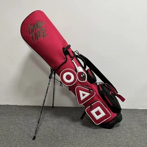 MALBON GOLF Caddy Bag Stand Squid Game Collaborazione / 5 vie / 46 pollici / 2,6 kg - Foto 1 di 10