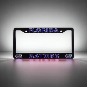 Florida Gators Black License Plate Frame Cover - EliteAuto3K - Picture 1 of 11
