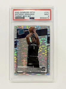 2020 Panini Donruss Optic #151 Anthony Edwards Target Box Set PSA 9 Mint Rookie - Picture 1 of 1