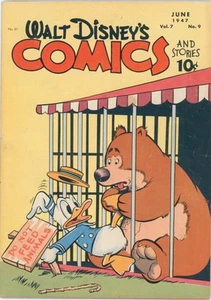 Cómics e historias de Walt Disney #81 (1947) crudo 3,5 en muy buen estado - Imagen 1 de 2