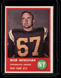 1963 Fleer Bob Mischak New York Jets #17 - Picture 1 of 2