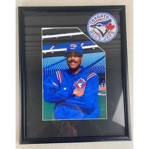 Cito Gaston signiert Shadow Box gerahmtes Bild Druck - Bild 1 von 3