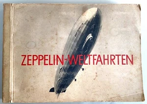 Carton Zeppelin-Weltfahrten Partie I Greiling 1936 Scrapbook - Picture 1 of 6