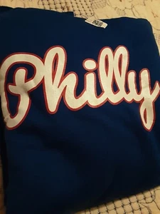 Port Company Philly Hoodie Sports Royal Blue New Size Small Unisex - Picture 1 of 6