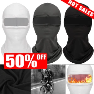 Motorcycle Bike Cycling Balaclava Full Face Mask Helmet Neck Warmer Snood Cover - Picture 1 of 20