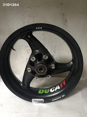 DUCATI MONSTER 696 2009 REAR WHEEL MARCHESINI BRAND LOT31 31D1264 - M559 - Изображение 1 из 2
