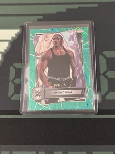 Bronco Nima Card 2025 WWE Topps Chrome Green Laser Refractor 169/175 NXT - Bild 1 von 2