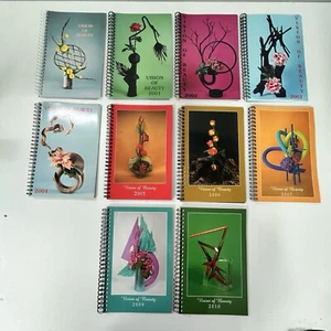 Vision Of Beauty Books Flower Arranging Ikebana Abstract Elegant 2000s Lot Of 10 - Picture 1 of 23