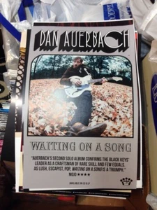 Dan Auerbach Waiting On A Song PROMO POSTER 11x17 NEW (Black Keys) - Picture 1 of 1