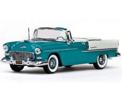 CHEVROLET Bel Air - open - 1955 - regal turquoise - Vitesse 1:43 - Bild 1 von 2