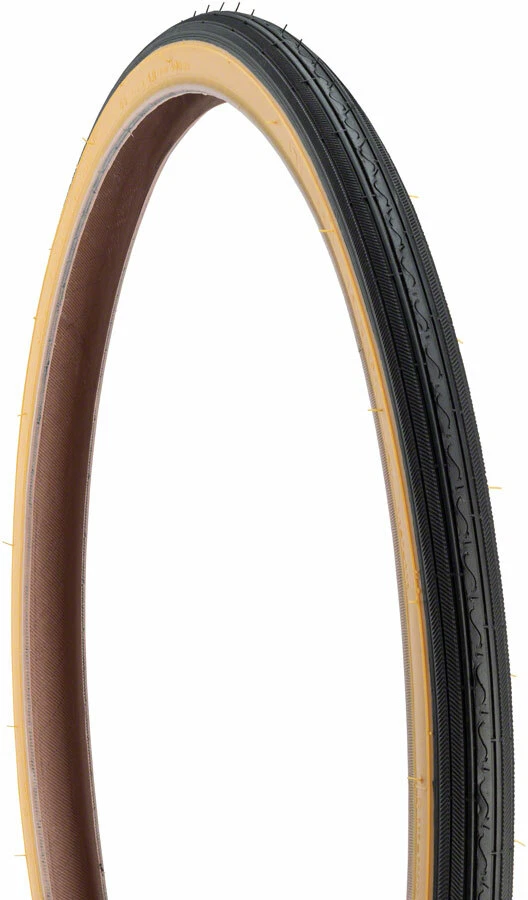 Kenda Street K40 Road Tire, 24 x 1-3/8 Black/Tan Steel