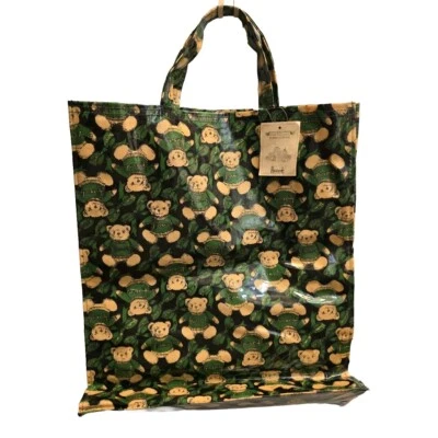 Harrods Of Knightsbridge London Famed Teddy Bear Shopping Tote Bag NWT - Image 1 of 4