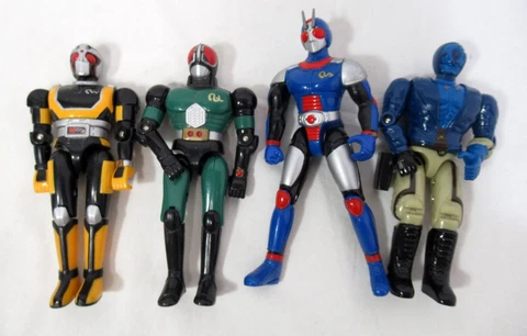Bandai Masked Rider Kamen Rider Black Figure Lot Cover