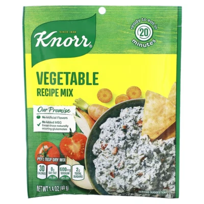 4 paquetes de Knorr, mezcla de recetas vegetales, 1,4 oz (40 g) Foto 1 de 2