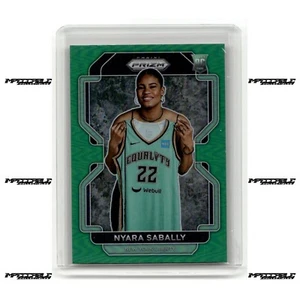 2022 Panini Prizm WNBA - Green Prizm #185 Nyara Sabally Rookie SP - Picture 1 of 2