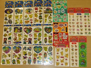 Pegatinas Sandylion, Pokémon, láser, SELECCIÓN todas las nuevas generalmente embalaje original - Imagen 1 de 24