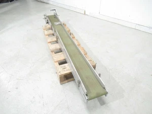 Flat Belt Conveyor 6in wide x 73in long x 4 3/4in height - Picture 1 of 4