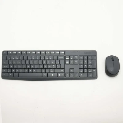 Logitech Mk235 Wireless Mouse and Keyboard Kit AZERTY FR BE Layout Refurbished - Image 1 of 4