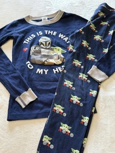 New HANNA ANDERSSON Star Wars Boy’s Size 10 Large L (140) Pajama Set PJ Outfit - Picture 1 of 3
