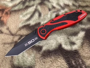 NIB Kershaw USA 50th Anniversary Tanto A/O Blur 1670K50 Pocket Knife -BDZ1 Blade - Picture 1 of 5