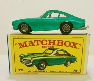 Vintage Lesney Matchbox Series #75 FERRARI BERLINETTA - Original Box - Picture 1 of 9