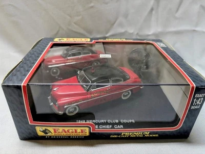 Universal Hobbies Eagle's Race  Chicago 1949 Mercury Coupe Fire Chief Car 1:43 - Image 1 of 3
