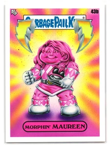 Pegatina de parodia Morphin' Maureen 2023 Garbage Pail Kids Power Rangers - Imagen 1 de 2