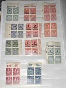 DR Infla  kleine Sammlung postfrisch OR SR  - Bild 1 von 10