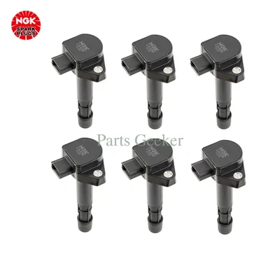 NGK Ignition Coil 30520P8ES01 *6 For Honda 3.0L 3.5L V6 Acura MDX TL Saturn Vue Foto 1 de 4
