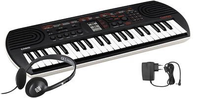 Casio SA 81 Mini Keyboard Piano Tasten Klavier Digital Set Kopfhörer Netzteil - Bild 1 von 4
