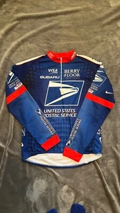 Vintage Nike United States Postal Service USPS Subaru Visa Cycling Jersey - Picture 1 of 11