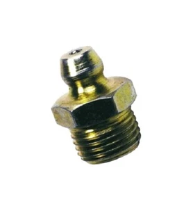 Grease Zerk 1610 1/4 Inch Straight Grease Zerk - 1/8 Inch M.P.T- 2 Pack - Picture 1 of 1