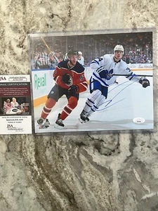 Auston Matthews Autographed Signed 8x10 Photo Auto Leafs Picture JSA COA - Picture 1 of 6