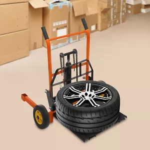 200kg/441lbs Hydraulic Material Lift Winch Stacker Adjustable Lift Winch Stacker - Picture 1 of 16