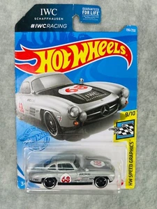 🇩🇪🇩🇪Hot Wheels Mercedes-Benz 300 SL HW Speed Graphics IWC Racing H24🇩🇪🇩🇪 - Picture 1 of 7